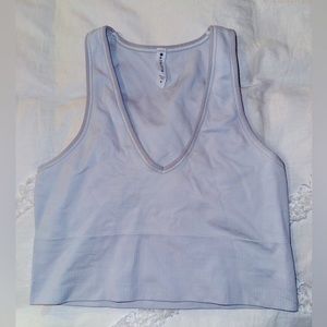 Athleta Aurora Seamless Crop Rib Tank